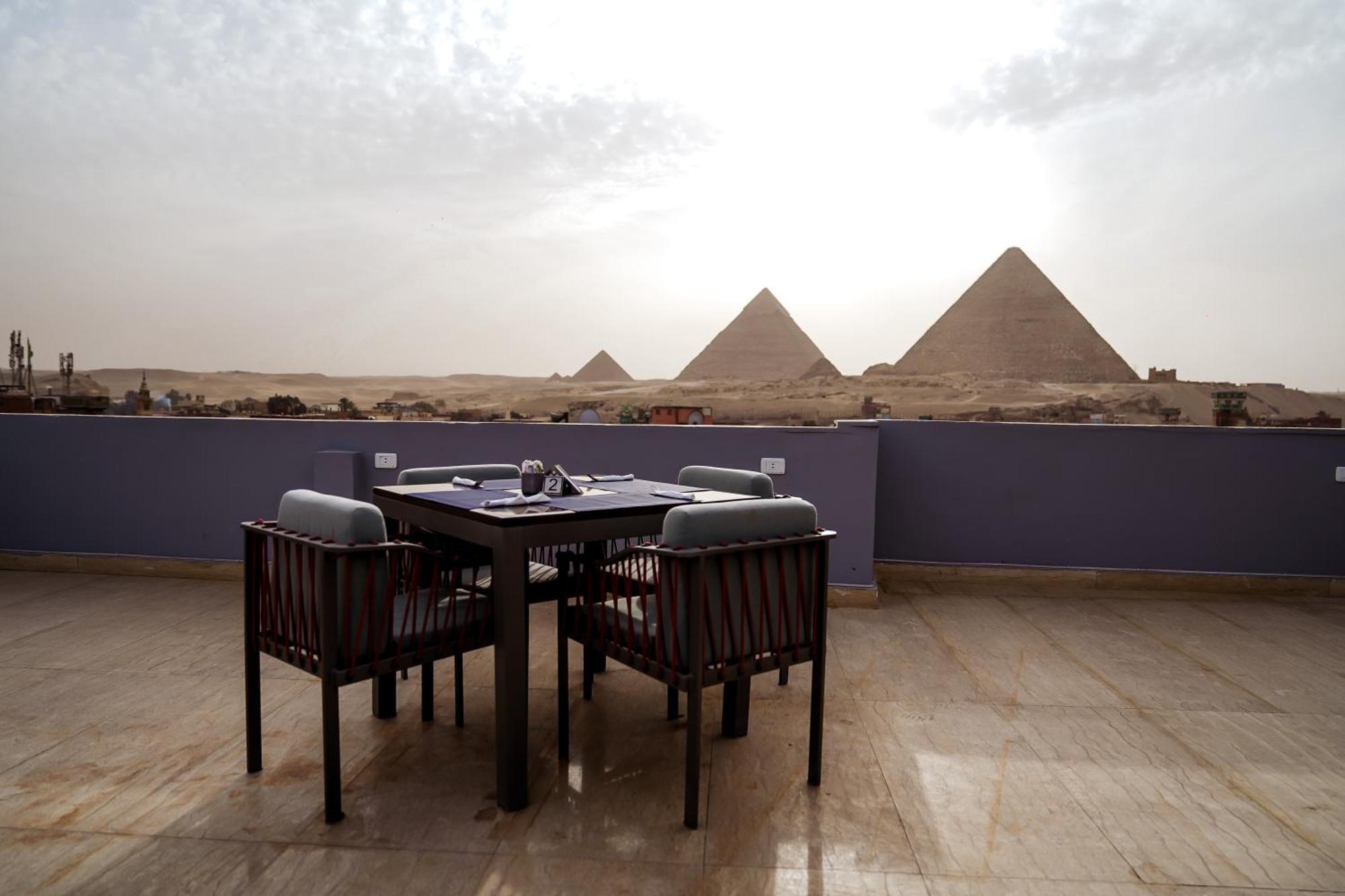 Pyramids Hotel Kafret el-Gabal 外观 照片