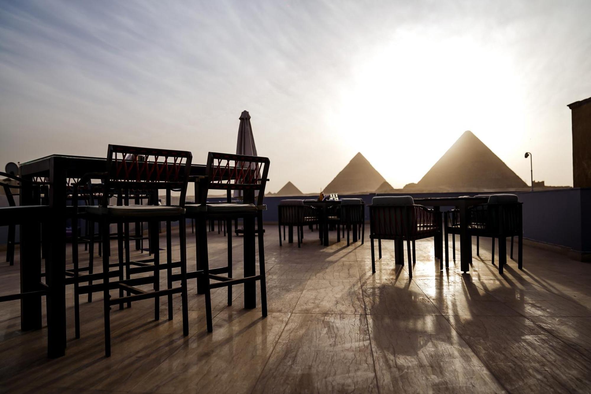 Pyramids Hotel Kafret el-Gabal 外观 照片